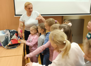 Jabłcusie w Bibliotece: "Magiczny świat książek''!