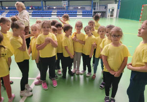 Dzieci gotowe do zawodów