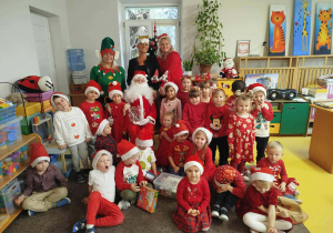 "Biedronki" z Mikołajem