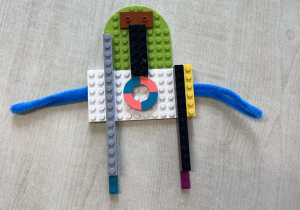 Robot zbudowany przez dzieci