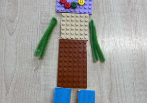 Robot zbudowany przez dzieci