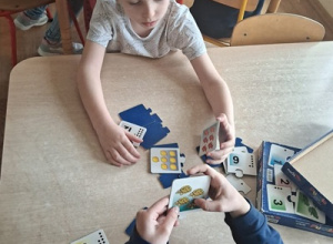 Dzień matematyki w grupie "Wiewiórki"