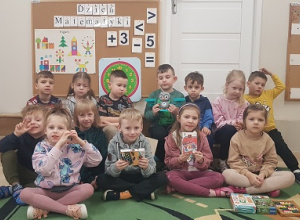 Dzień Matematyki w grupie "Jabłcusie"