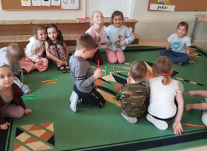 Układanie obrazu graficznego poznanych głosek