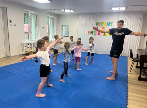 Pierwsze zajęcia judo